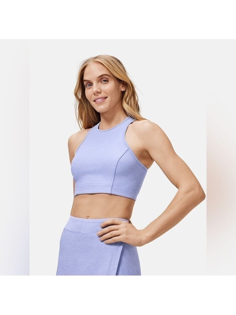 Nordstrom Outdoor Voices Athena Crop Top Blue Size Small